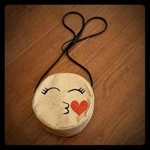 A kissy face purse.